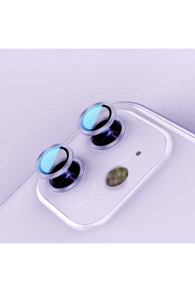 Iphone 12 Mini Kamera Lens Koruyucu Renkli Tasarım Kolay Takma Aparatlı (CL-07) - Resim 4