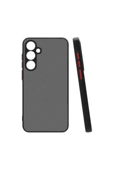 Samsung Galaxy S24 Plus Kılıf Mat Kamera Korumalı Renkli Tuşlu Sert Silikon Kapak (HUX) - Resim 2