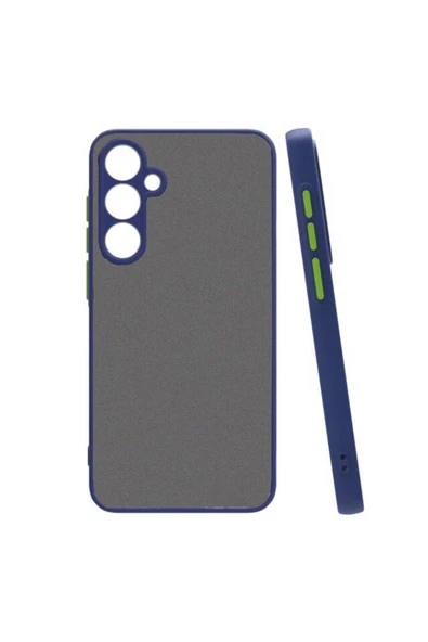 Samsung Galaxy S23 FE Kılıf Mat Kamera Korumalı Renkli Tuşlu Sert Silikon Kapak (HUX) ürün görseli