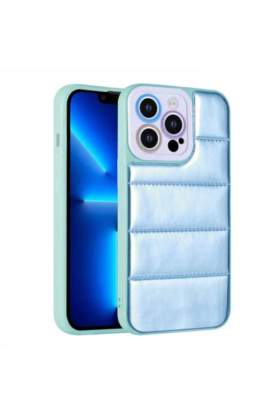Iphone 12 Pro Kılıf Kamera Korumalı Renkli Airbagli Puf Pofuduk Yumuşak Kapak (SEKSEK)