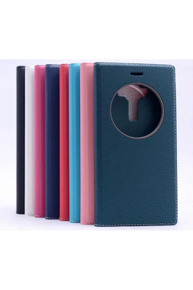 Asus Zenfone 3 Delüxe ZS570KL Uyumlu Kapaklı Kılıf Mıknatıslı 360 Tam Korumalı - Resim 4