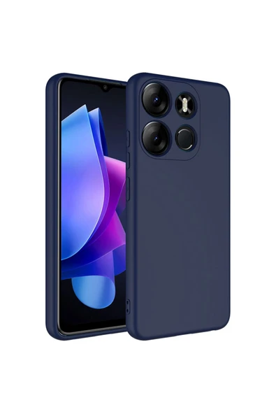 Tecno Spark Go 2023 Kılıf Kadife İç Yüzey Yumuşak Dokulu Kamera Korumalı Kapak (MARA) - 2
