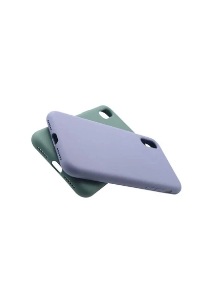 Iphone Xs Max 6.5 Kılıf Lansman Dokulu Kadife Iç Yüzey Yüksek Kalite Yumuşak Kapak (SİLK) - Resim 4