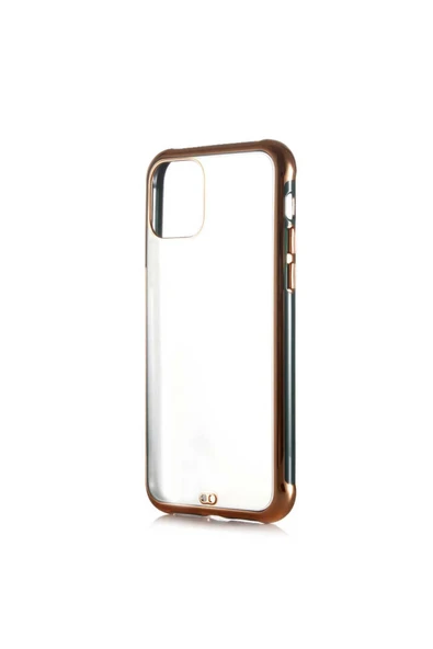 Iphone 12 Kılıf Kenarları Renkli Arkası Mat Yumuşak Silikon Kapak (VOİT S.) - Resim 2