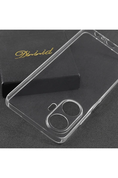 Realme C55 Şeffaf Kılıf Yumuşak İnce Tasarımlı Kapak (SÜPER) - Resim 3
