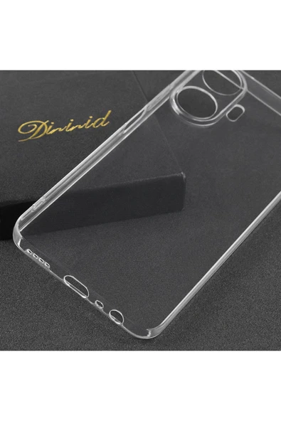 Realme C55 Şeffaf Kılıf Yumuşak İnce Tasarımlı Kapak (SÜPER) - Resim 4