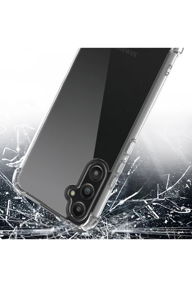 Samsung Galaxy A34 Şeffaf Kılıf Köşelerde Darbelere Karşı Ultra Kalınlık (ANTİSHOCK) - Resim 5