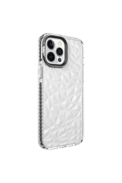 Iphone 13 Pro Kılıf Pramit Desenli Renkli Yumuşak Lüks Silikon Kapak (BUZ) - 2