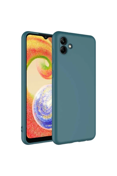 Samsung Galaxy A04 Kılıf Kadife Iç Yüzey Yumuşak Dokulu Kamera Korumalı Ince Silikon Kapak (mara) - Resim 2