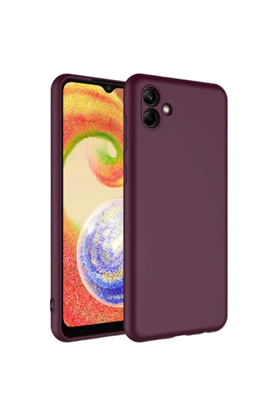Samsung Galaxy A04 Kılıf Kadife Iç Yüzey Yumuşak Dokulu Kamera Korumalı Ince Silikon Kapak (mara) ürün görseli