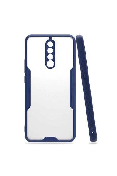 Xiaomi Redmi 9 Kılıf Kamera Korumalı Ultra Ince Buzlu Mat Renkli Silikon Kapak(parfe) ürün görseli