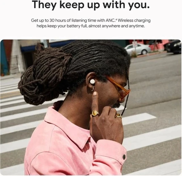 Google Pixel Buds Pro 2 Kablosuz Kulaklık - 7