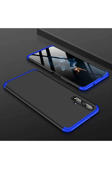 Huawei Honor 20 Kılıf 360 Tam Koruma Ön Ve Arka Sert Mika Kapak Orjinal Ays Gkk Kapak - 2