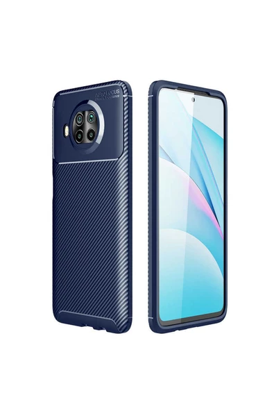 Xiaomi Redmi Note 9 Pro Uyumlu Kılıf Kamera Çıkıntılı Karbon Fiber Dokulu Renk Atmaz Kapak (negro) - 2