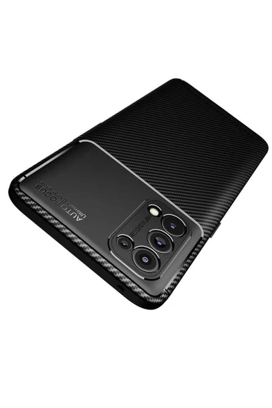 Oppo Reno 5 5g Kılıf Kamera Çıkıntılı Karbon Fiber Dokulu Renk Atmaz Kapak (negro) - Resim 5