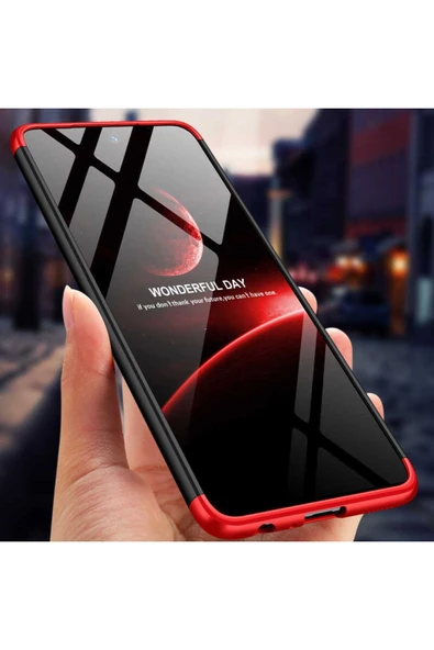 Samsung Galaxy A13 4g Kılıf 360 Tam Koruma Ön Ve Arka Sert Mika Kapak Orjinal Ays Gkk Kapak - Resim 4