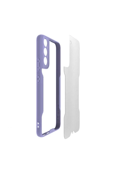 Samsung Galaxy S22 Plus Kılıf Kamera Korumalı Ultra Ince Buzlu Mat Renkli Silikon Kapak(parfe) - Resim 4