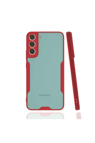 Samsung Galaxy S22 Plus Kılıf Kamera Korumalı Ultra Ince Buzlu Mat Renkli Silikon Kapak(parfe) - Resim 2