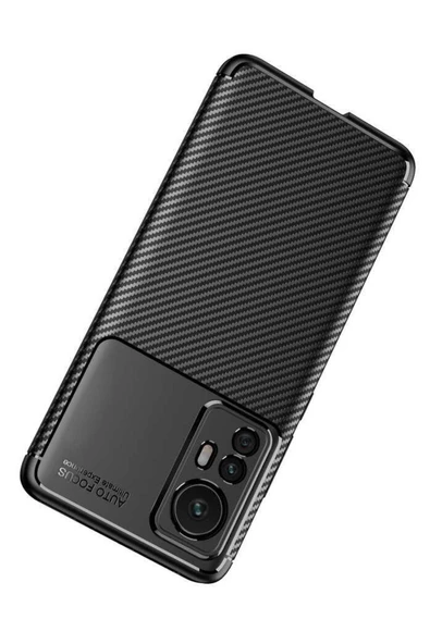 Xiaomi Mi 12 Kılıf Kamera Çıkıntılı Karbon Fiber Dokulu Renk Atmaz Kapak (negro) - Resim 5