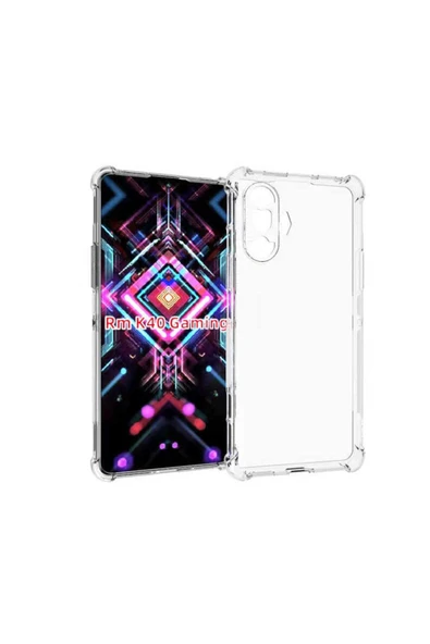 Xiaomi Redmi K40 Şeffaf Kılıf Köşelerde Darbelere Karşı Ultra Kalınlık (ANTİSHOCK) - Resim 2