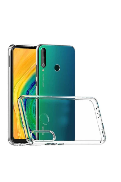 Huawei P40 Lite E Kılıf Kamera Çıkıntılı Şeffaf Darbe Emici Sert Silikon Kapak (coss) - 2
