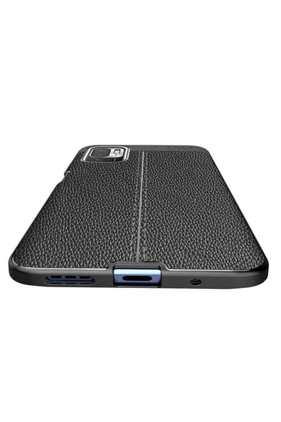 Xiaomi Redmi Note 10 5g Kılıf Deri Görünümlü Renk Atmayan Dayanaklı Silikon Kapak (niss) - Resim 3