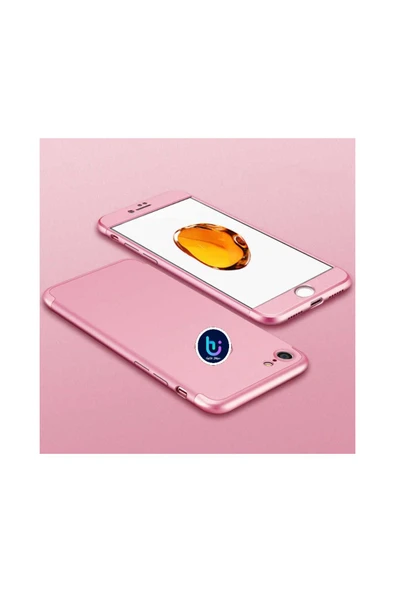 Iphone 7 Kılıf 360 Tam Koruma Ön Ve Arka Sert Mika Kapak Ays Gkk Kapak - Resim 2