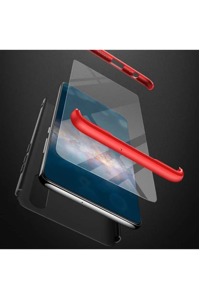 Huawei P30 Kılıf 360 Tam Koruma Ön Ve Arka Sert Mika Kapak Orjinal Ays Gkk Kapak - 5
