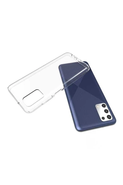 Samsung Galaxy A03s Şeffaf Kılıf Yumuşak Ince Tasarımlı Kapak (süper)