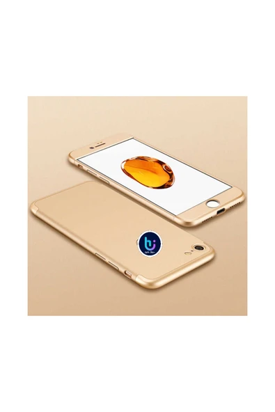 Iphone 7 Kılıf 360 Tam Koruma Ön Ve Arka Sert Mika Kapak Ays Gkk Kapak - Resim 4