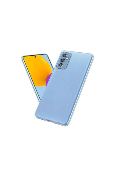 Samsung Galaxy M52 Şeffaf Kılıf Yumuşak Ince Tasarımlı Kapak (süper) - Resim 3