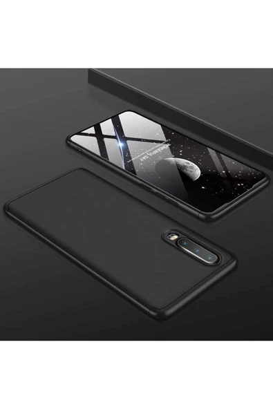 Huawei P30 Kılıf 360 Tam Koruma Ön Ve Arka Sert Mika Kapak Orjinal Ays Gkk Kapak - 1