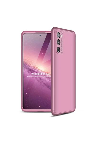 Samsung Galaxy S20 Fe Kılıf 360 Tam Koruma Ön Ve Arka Sert Mika Kapak Orjinal Ays Gkk Kapak