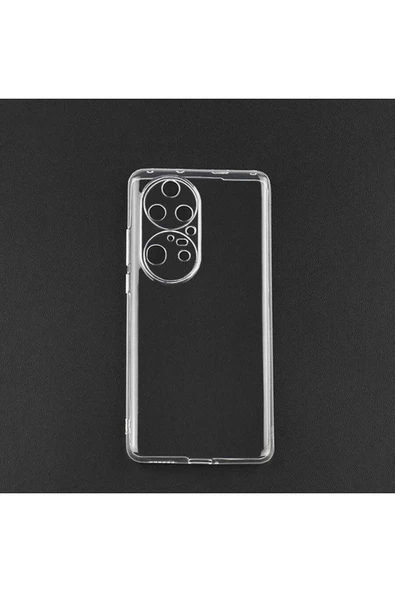 Huawei P50 Pro Şeffaf Kılıf Yumuşak Ince Tasarımlı Kapak (süper) - Resim 3