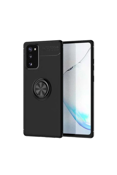 Samsung Galaxy S20 Fe Kılıf Kamera Çıkıntılı Renkli Yüzüklü Standlı Mıknatıslı Kapak (ravel)
