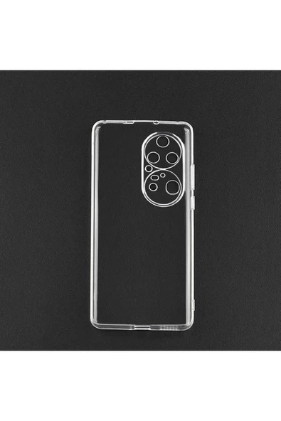 Huawei P50 Pro Şeffaf Kılıf Yumuşak Ince Tasarımlı Kapak (süper) - Resim 5