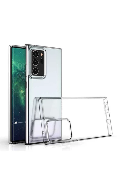 Samsung Galaxy Note 20 Ultra Şeffaf Kılıf Yumuşak Ince Tasarımlı Kapak (süper) - Resim 5