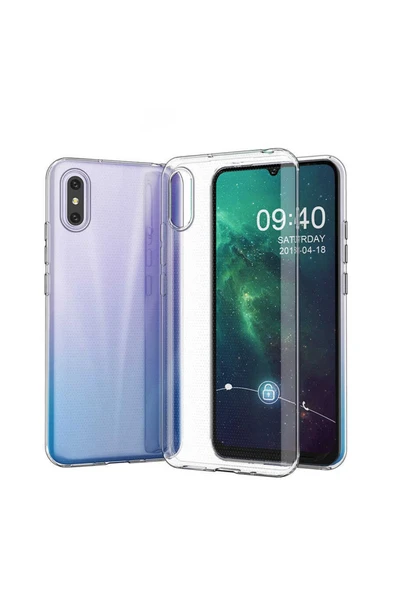 Xiaomi Redmi 9a Şeffaf Kılıf Yumuşak Ince Tasarımlı Kapak (süper) ürün görseli