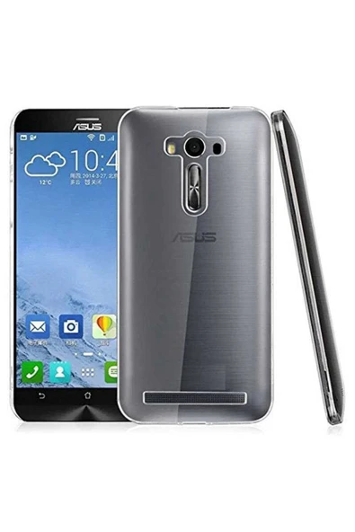 Asus Zenfone 2 Laser Ze500kl Şeffaf Kılıf Yumuşak Ince Tasarımlı Kapak (süper)
