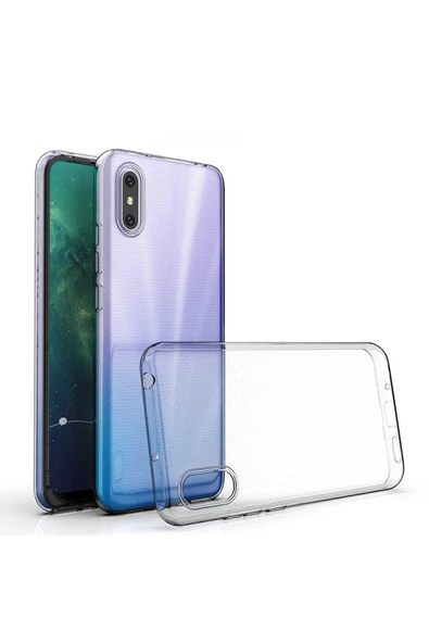 Xiaomi Redmi 9a Şeffaf Kılıf Yumuşak Ince Tasarımlı Kapak (süper) - Resim 2