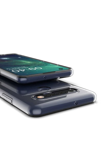 Lg K51s Şeffaf Kılıf Yumuşak Ince Tasarımlı Kapak (süper) - Resim 4