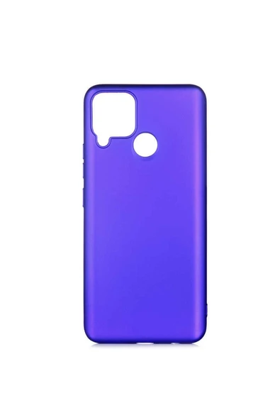 Realme C25 Kılıf Yumuşak Dokulu Soft Esnek Ince Mat Renkli Silikon Kapak (premier)