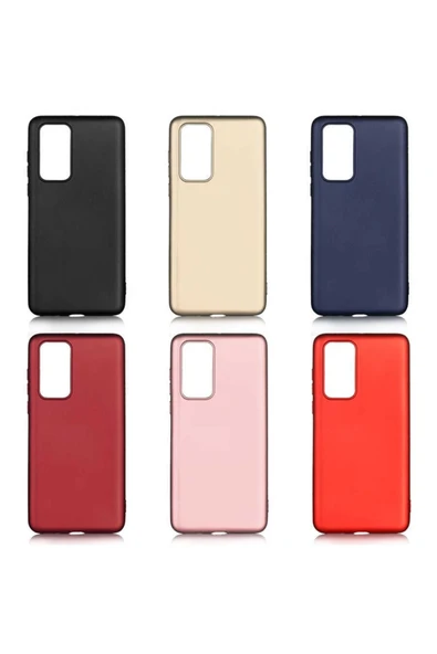 Huawei P40 Kılıf Yumuşak Dokulu Soft Esnek Ince Mat Renkli Silikon Kapak (premier) - 4
