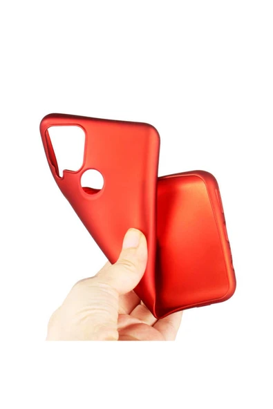 Realme C15 Kılıf Yumuşak Dokulu Soft Esnek Ince Mat Renkli Silikon Kapak (premier) - Resim 4