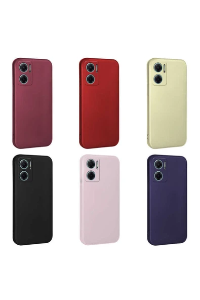 Xiaomi Redmi Note 11e Kılıf Yumuşak Dokulu Soft Esnek Ince Mat Renkli Silikon Kapak (premier) - Resim 3
