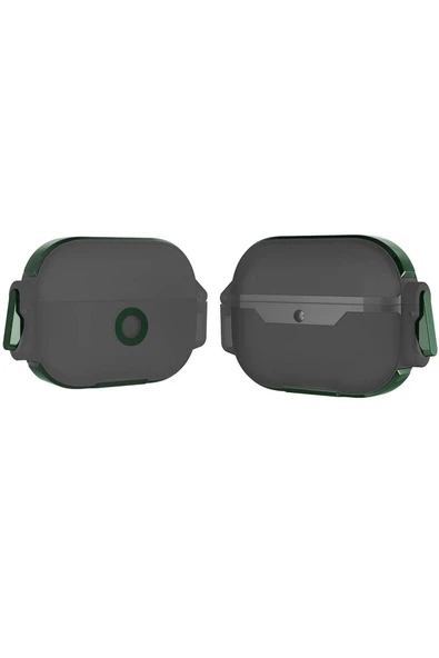 Air-Pods 3. Nesil Zore Airbag 34 Darbelere Karşı Dayanıklı Kılıf-Yeşil