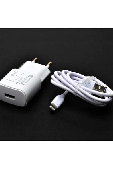 Metro Serisi ZR-TC01 Lightning 2 in 1 Şarj Seti - 4