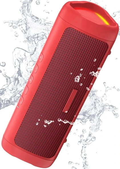 Bolabutty  HD Ses Özellikli Bluetooth Hoparlör Kırmızı