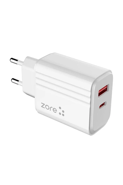 Play Serisi PL3 Type-C 2in1 Seyahat Şarj Aleti 20W - 4