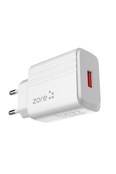 Beyaz Play Serisi PL1 Type-C 2in1 Seyahat Şarj Aleti 12W-Zore - 4